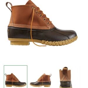 L.L Beans Boots, size 7M 
Stylish Blue Jeans and Duck Boots